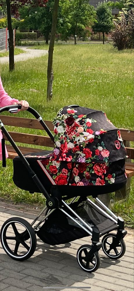 Cybex priam 2.0 w kwiaty 3w1