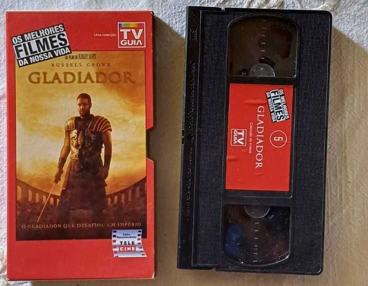 Lote VHSs em bom estado completamente funcionais