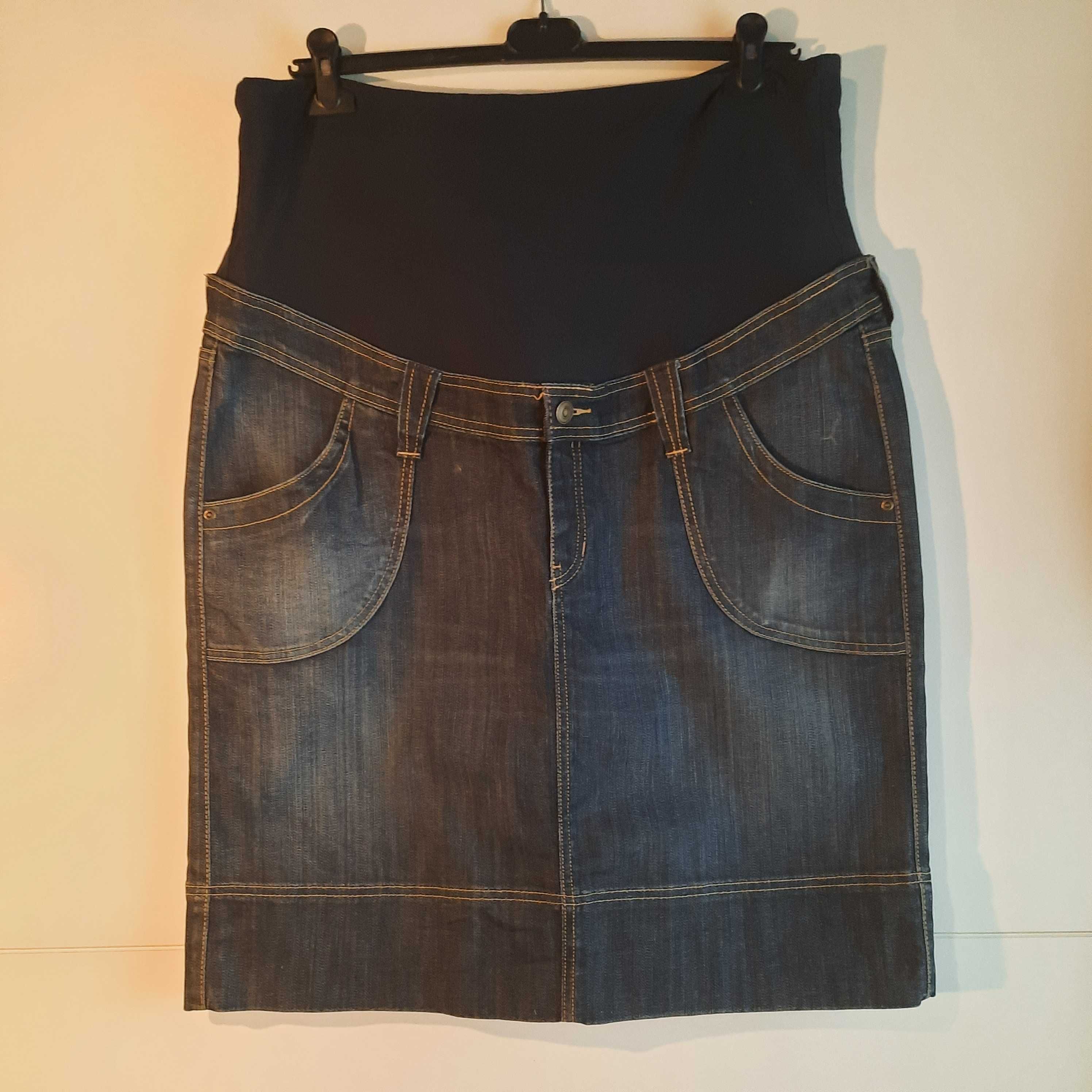 Jeans spódnica ciążowa H&M rozmiar XL