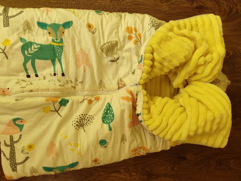 Конверт трансформер плед на виписку футмуф