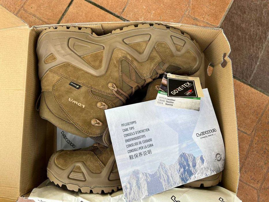 Черевики Lowa Zephyr GTX Mid TF Coyote OP (Розмір 45, оригінал)