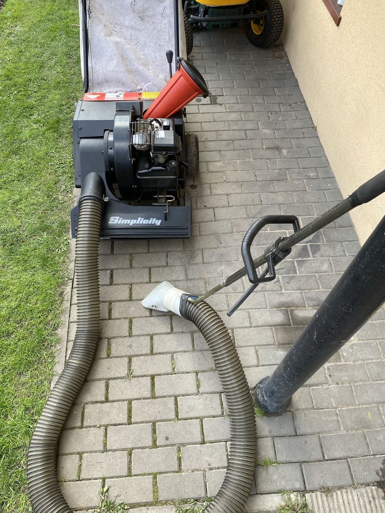 Urządzenie wielo funkcyjne simplicity, odkurzacz, dmuchawa, rębak