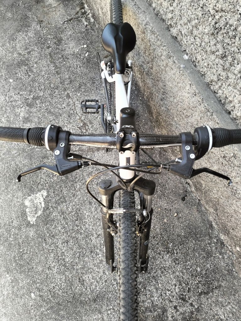 Guiador de bicicleta de fibra de carbono + avanço de guiador Giant
