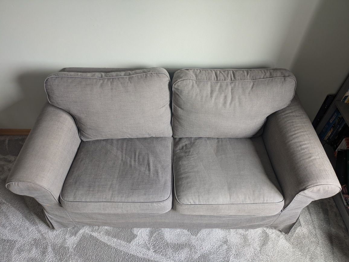 Kanapa Ikea Ektorp dwuosobowa szara
