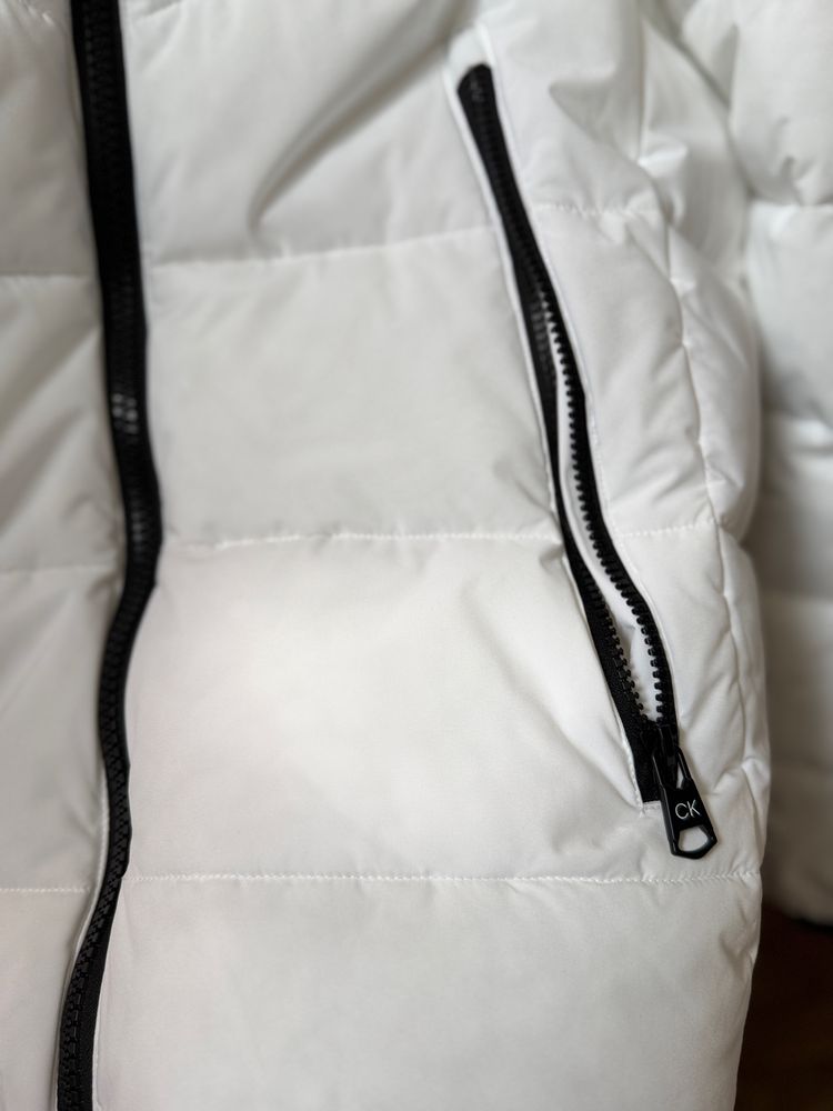 Kurtka zimowa puchowa calvin klein - rozmiar m