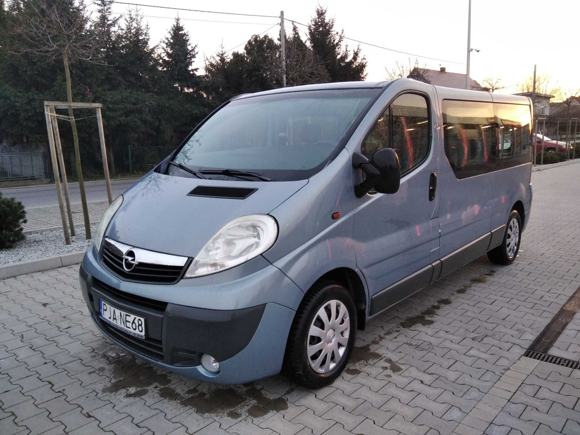 Opel Vivaro Long 9 osobowy l2h1 dlugi z klima rok 2007 2.O D opel