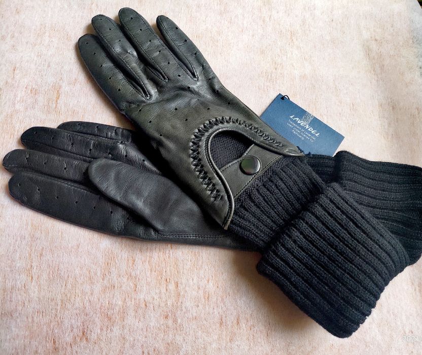 перчатки-трасформеры, кожа,, подкладка