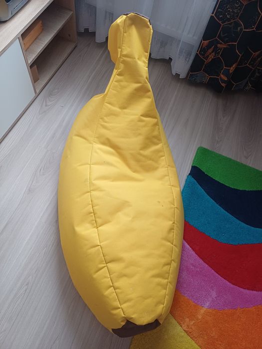 Pufa banan do wyczyszczenia