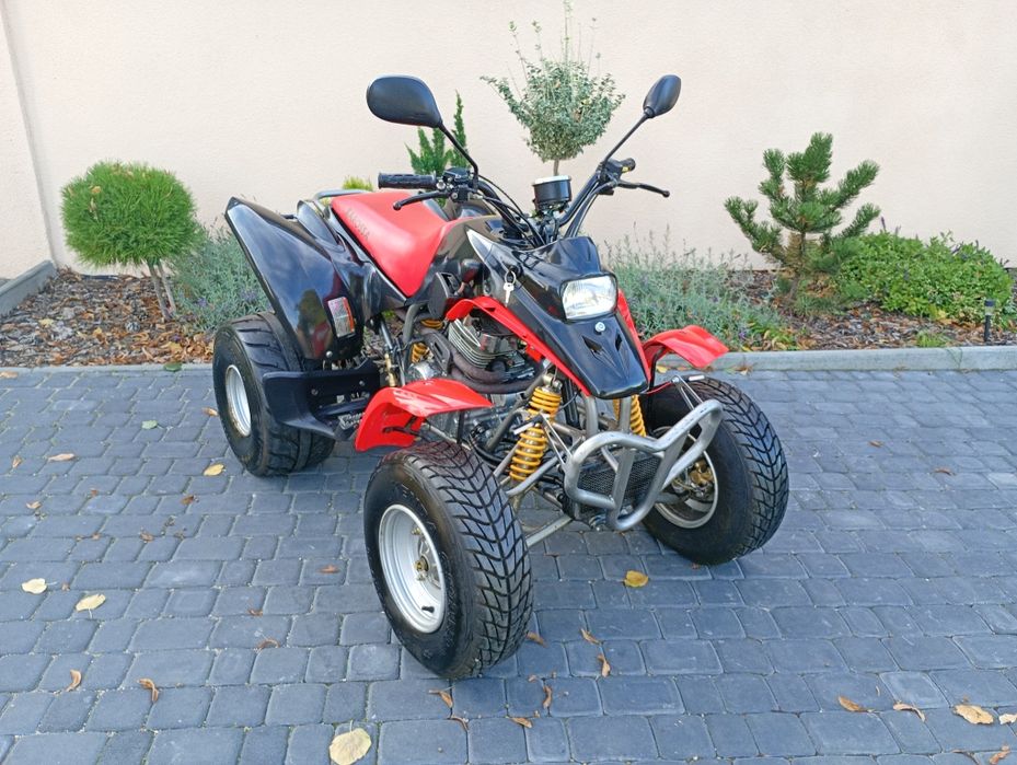 Quad Honda Barossa 250 wsteczny homologacja