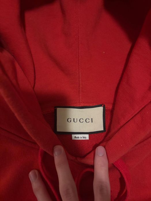 GUCCI big logo hoodie