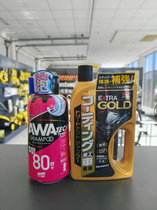 Очиститель Soft99, обезжириватель кузова, полимерный воск Софт99