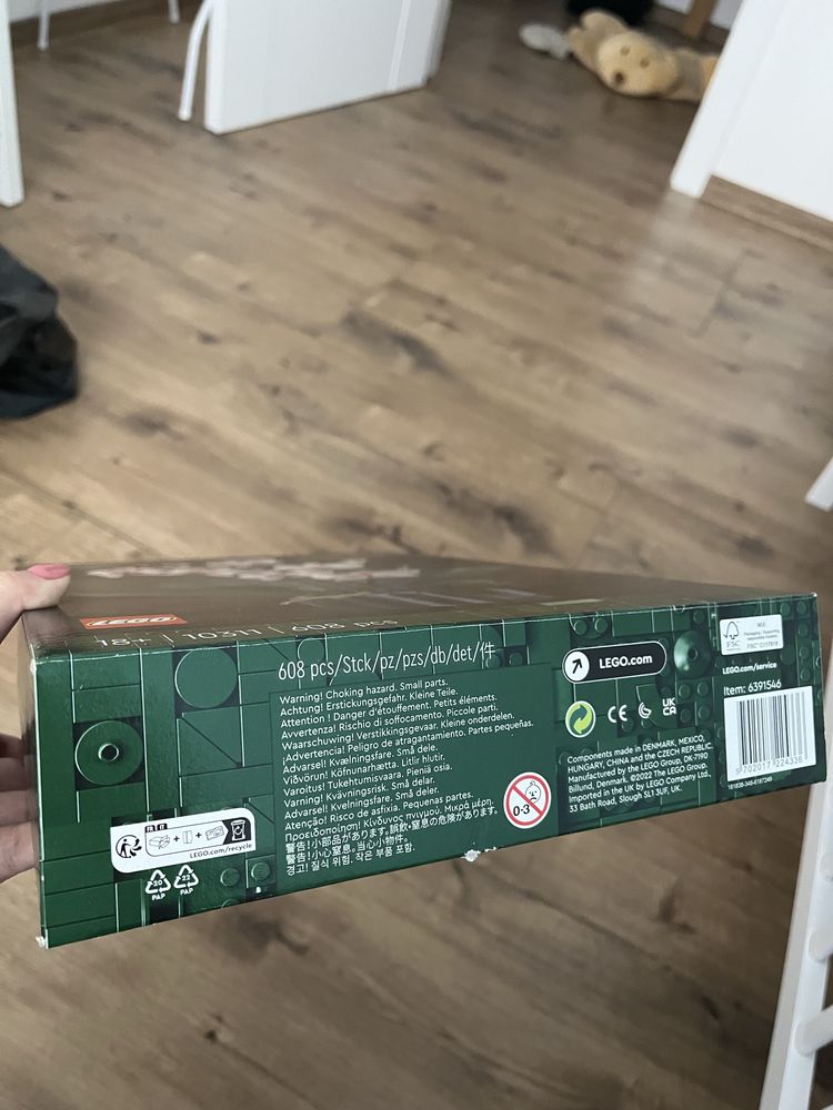 Pudelko oryginalne po zestawie LEGO Orchid