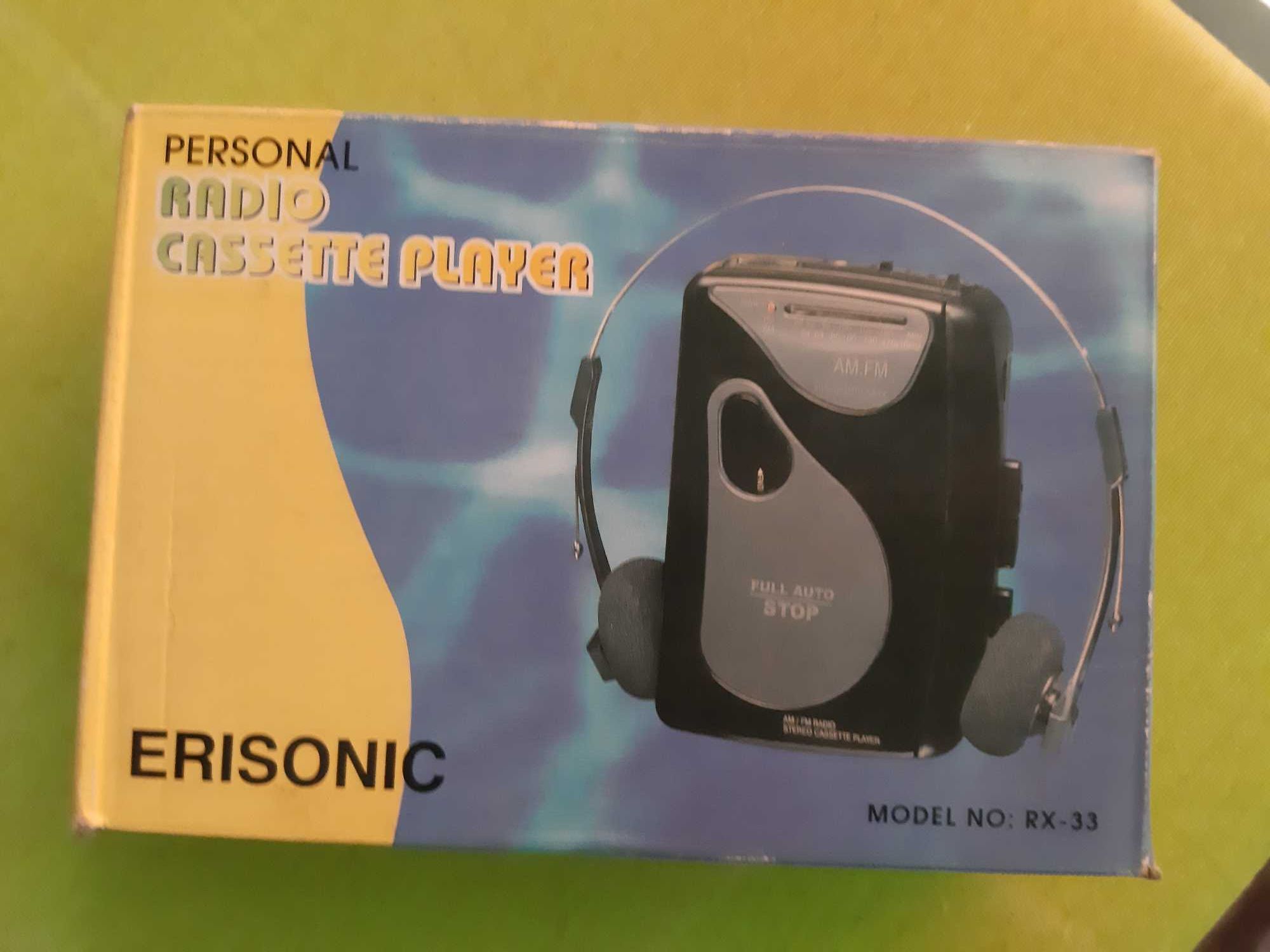 Cassete Player e Rádio