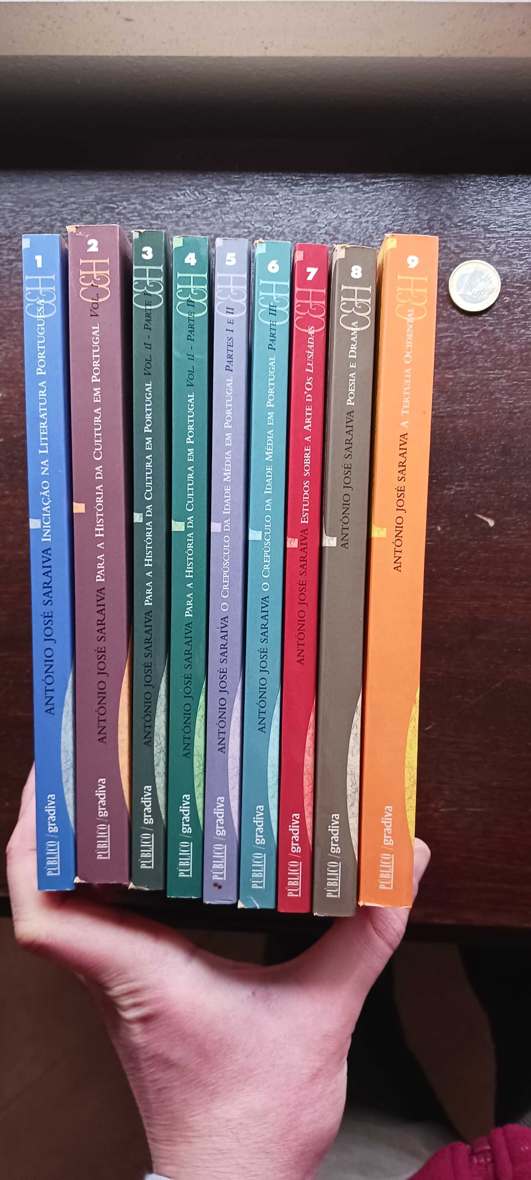 A. José Saraiva: colecção completa (9 volumes) (Público/Gradiva, 1996)