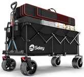 Sekey XXXL Składany wózek ręczny 300L 200KG Wózek transportowy