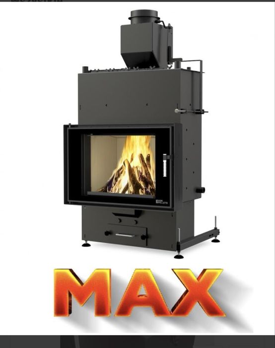 LOUIS AQUA MAX 20 kW TWIN GLASS postaw na nowoczesność i wizje ognia