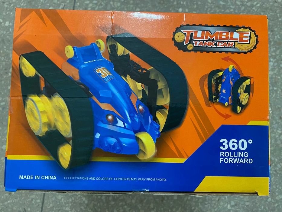 Трюковая машинка на радиоуправлении, tumble tank car
