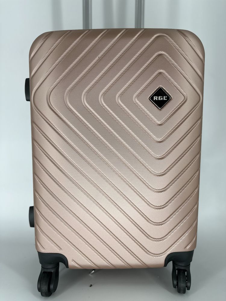 Nowa walizka 55/40/20 rose gold