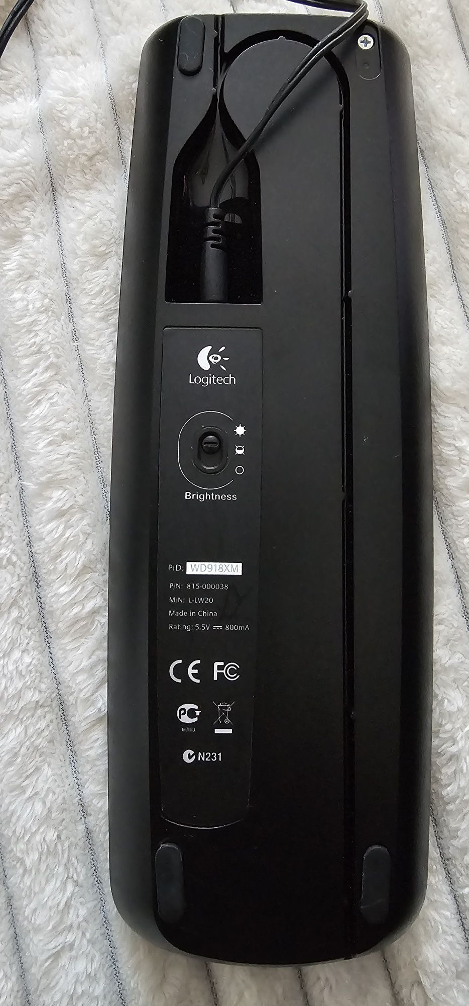 Logitech Harmony One Uniwersalny pilot L-LW20 z bazą i ładowarką