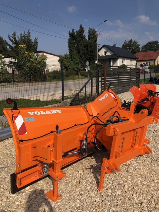 Nowy pług śnieżny Volant hydrauliczny składany euro/tuz 2.6/3.2m