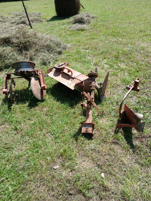 Мотоблок Мотор Січ МБ-6Д з причепом і навісним обладнанням + MF-70