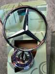 MERCEDES znaczek logo emblemat w maskę celownik gwiazda c clk e s