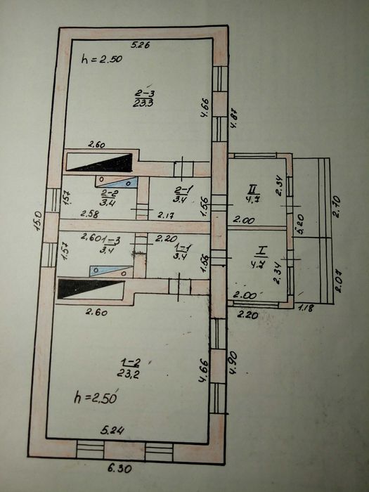 Продам часть дома 32кв м с участком 0.21 га с. Шостаково