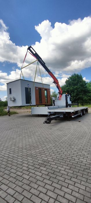 Transport HDS domków holenderskich