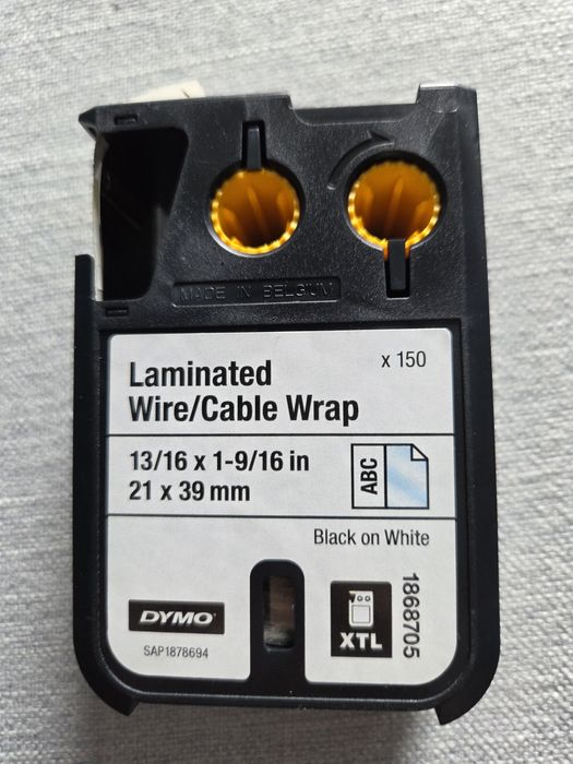 Dymo XTL laminowane opaski 21 mm x 39 mm