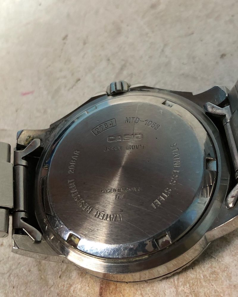 Мужские наручные часы Casio MTD-1053D