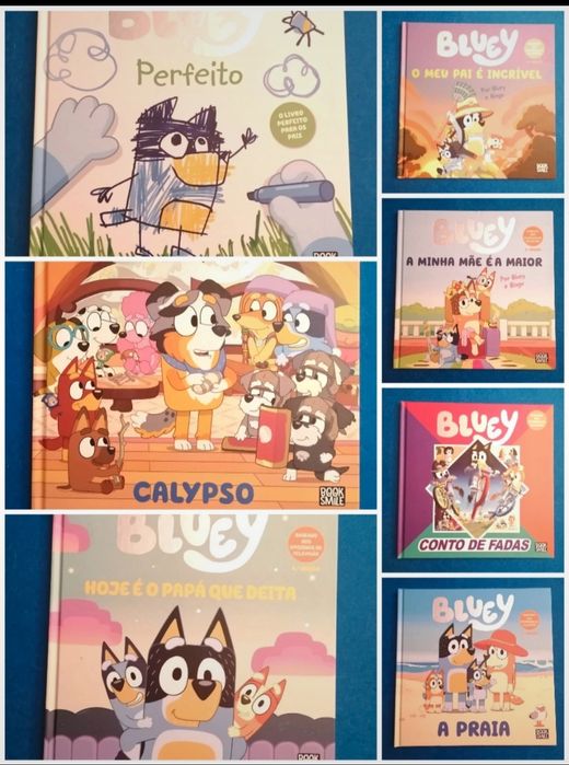 15 Livros Bluey-NOVOS  para o Natal-Cada  7,50€-Ler descrição