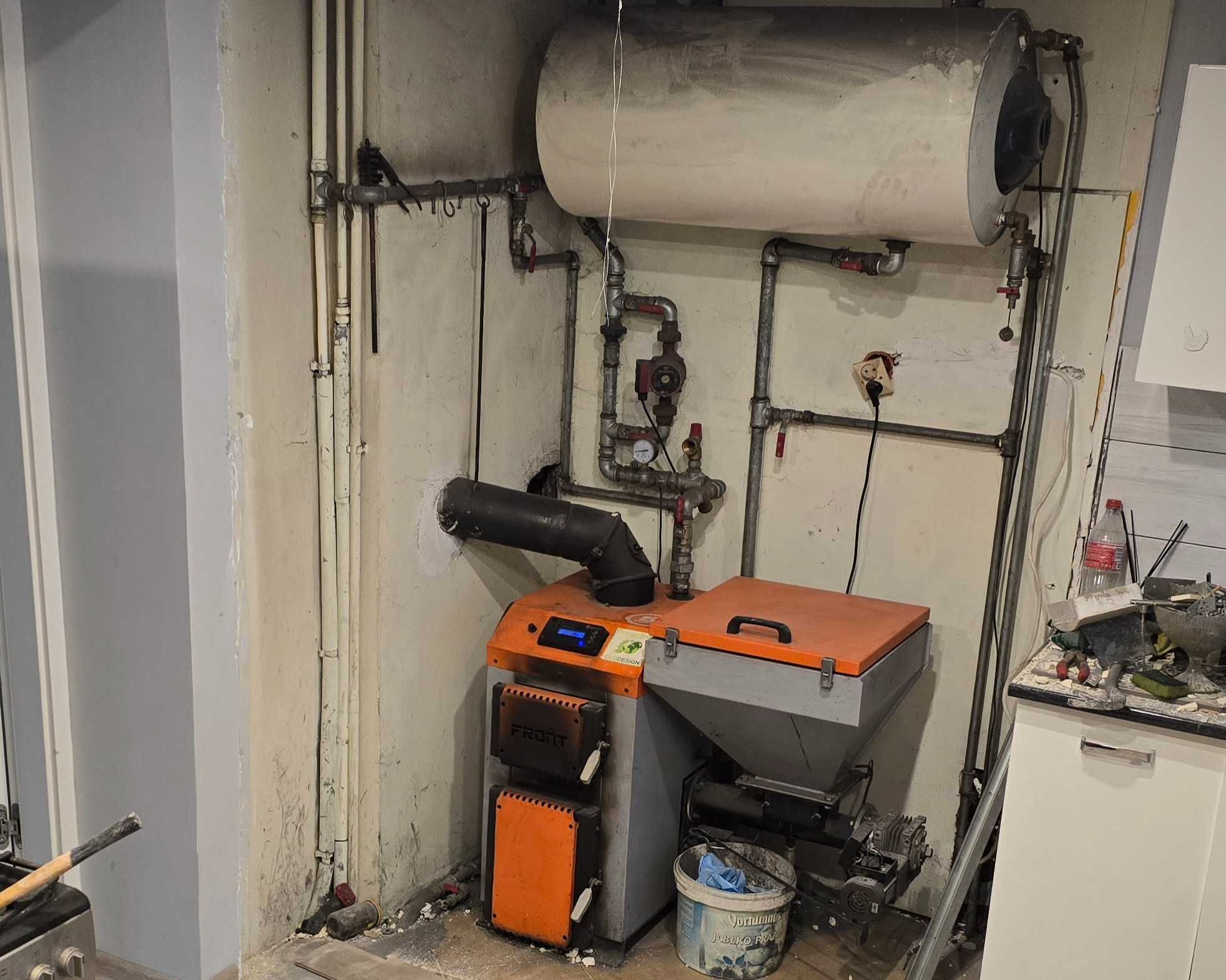 Piec Termo-tech Front ekogroszek Stąporków 8 kw