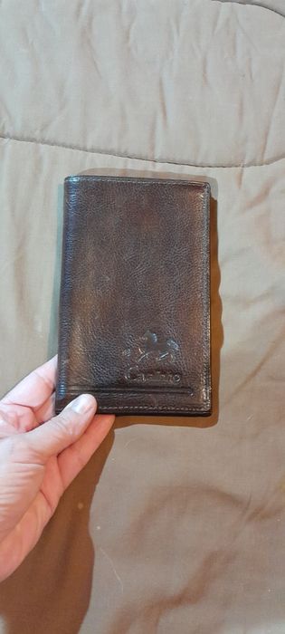 Carteira em pele para documentos cavalinho