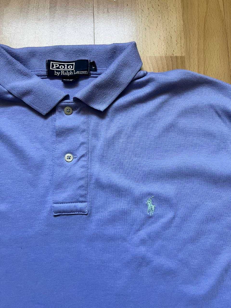 Поло Ralph Lauren Vintage U.S.A made rare оригінал футболка big logo