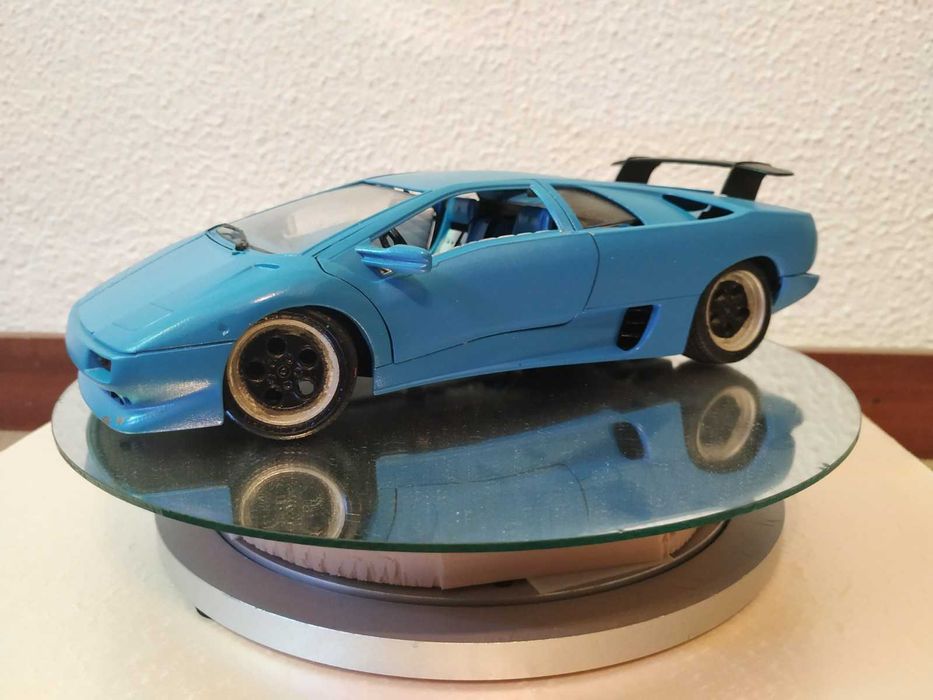 Pack 2x carros Porsche GT3 e Lamborghini Diablo Bburago 1/18