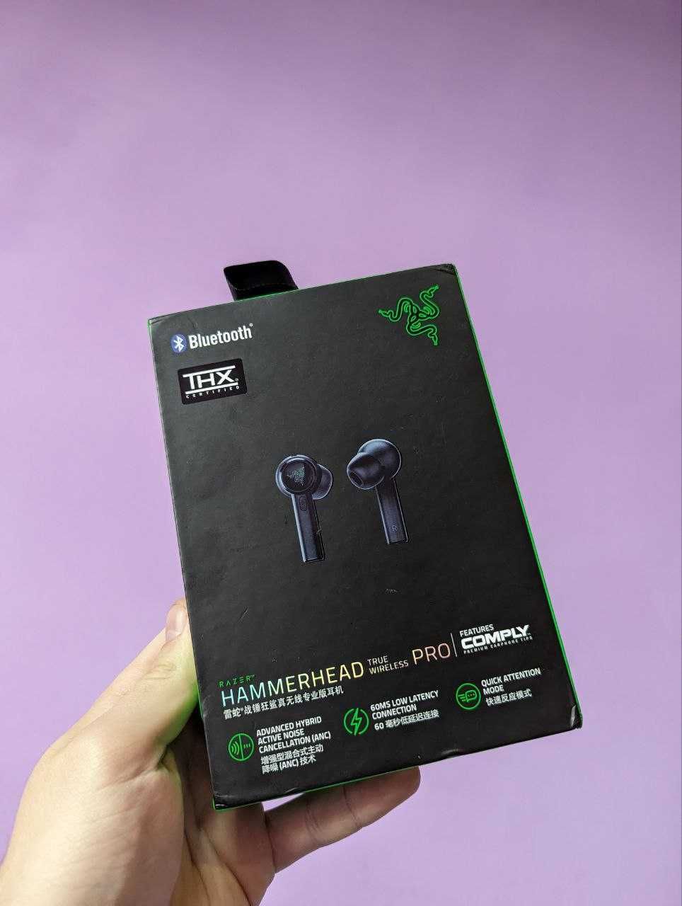 Навушники TWS Razer Hammerhead True Wireless pro