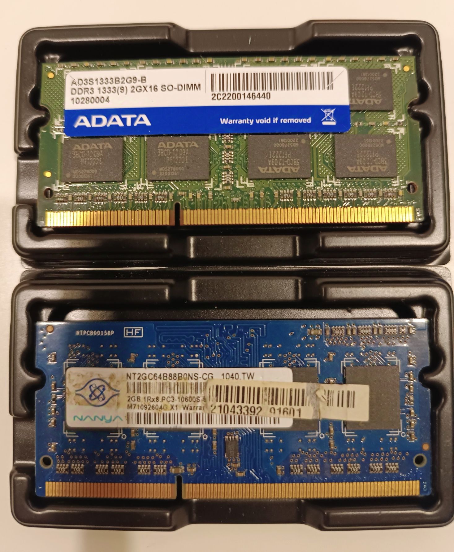 Продам ОЗУ ddr2 i ddr3