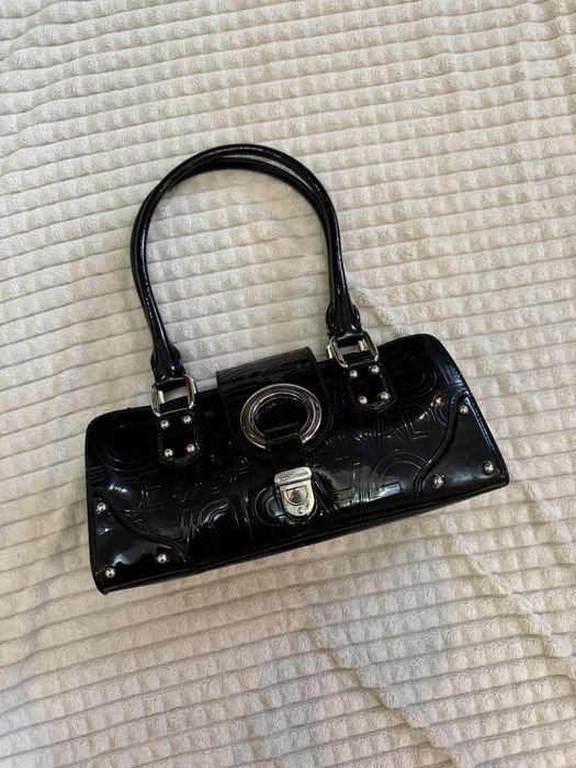 Сумка шкіряна лакована Dolce & Gabbana