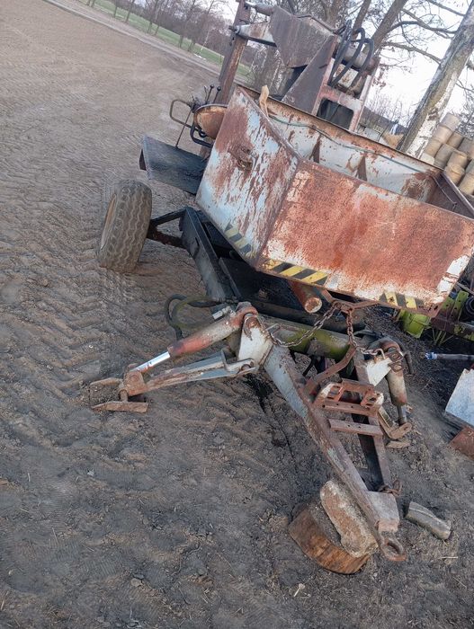 Cyklop części siłowniki rozdzielacze rama z kołami