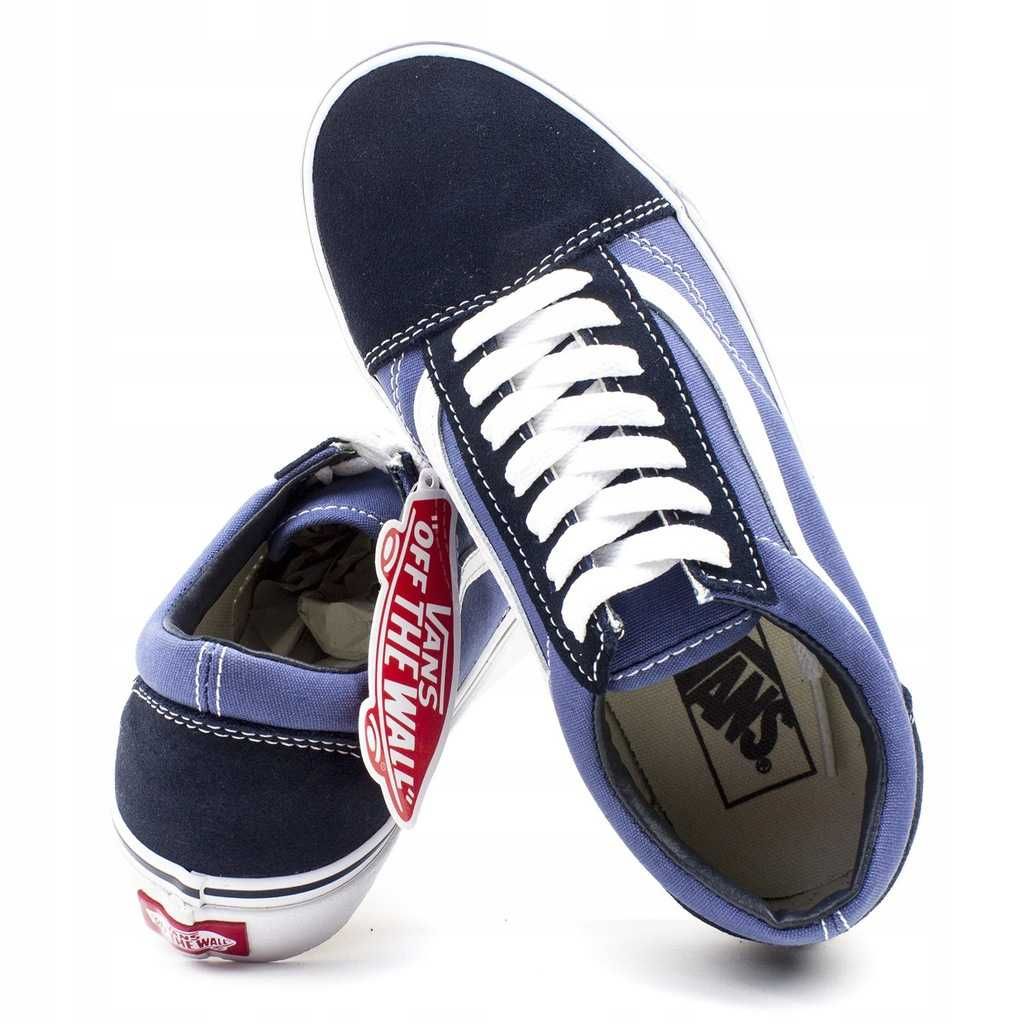 Buty ORYGINALNE trampki Vans Old Skool Navy  r_36/ 36,5/ 40 / 42,5EU