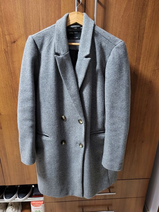 Szary płaszcz Sinsey rozmiar 40