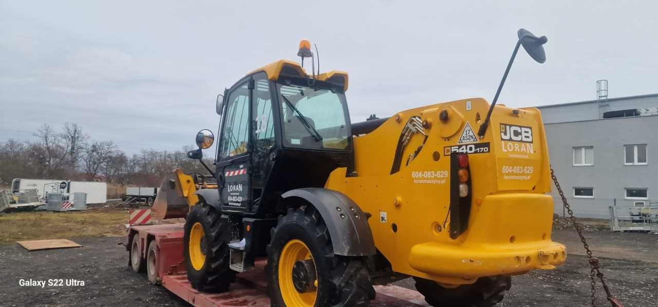 JCB 540-170 z 2017/2018 ładowarka teledkopowa nie Manitou mrt Wrocław