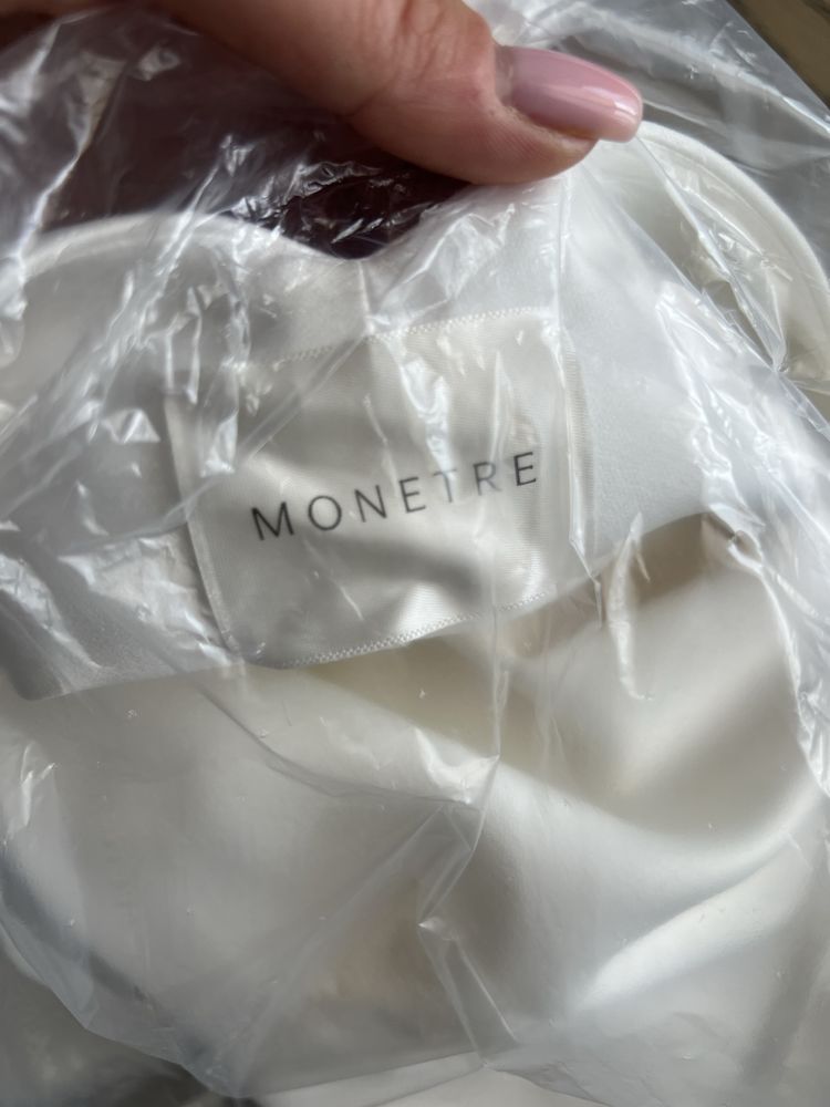 Monetre біла сукня
