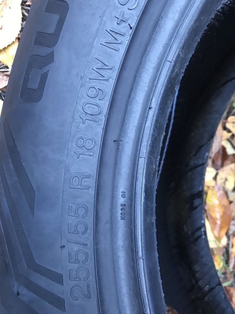 Vredestein 255/55r18 пара резина шини б/у склад оригінал