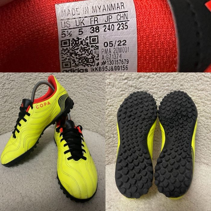 Детские футзалки сороконожки бампы Adidas Nike 36-41р