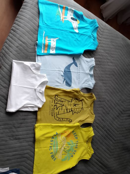 Paka ubrań chłopiec 116 cm t-shirty, bluzki, Ninjago, 5.10.15, Smyk