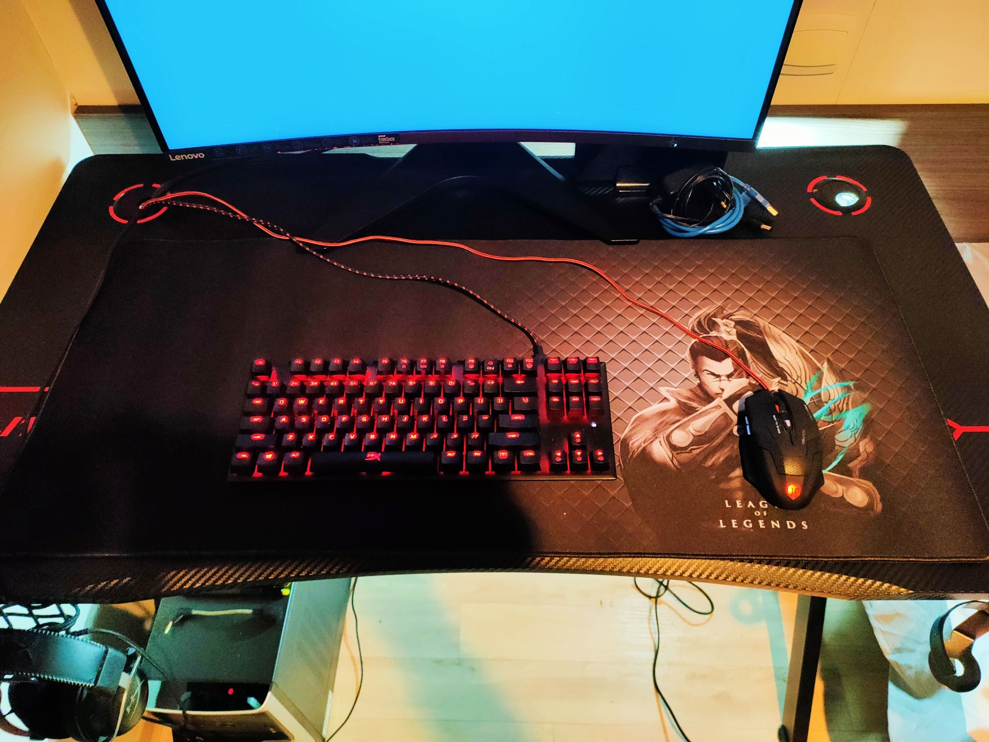 Tapete Gaming 900x400 League of Legends **NOVO**