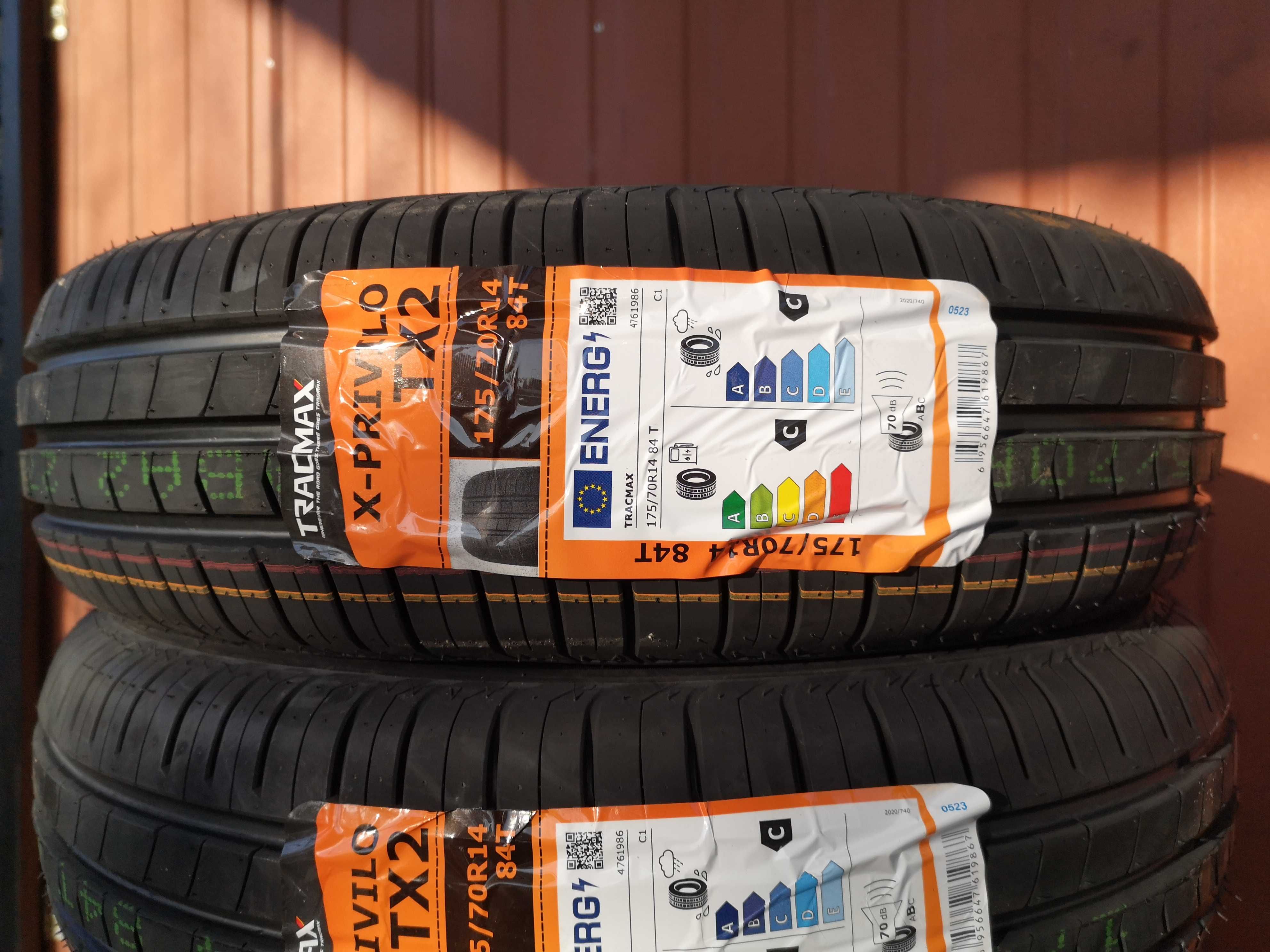 175/70 R14 84T - Tracmax X-Privilo TX-2 (4 sztuki) NOWE