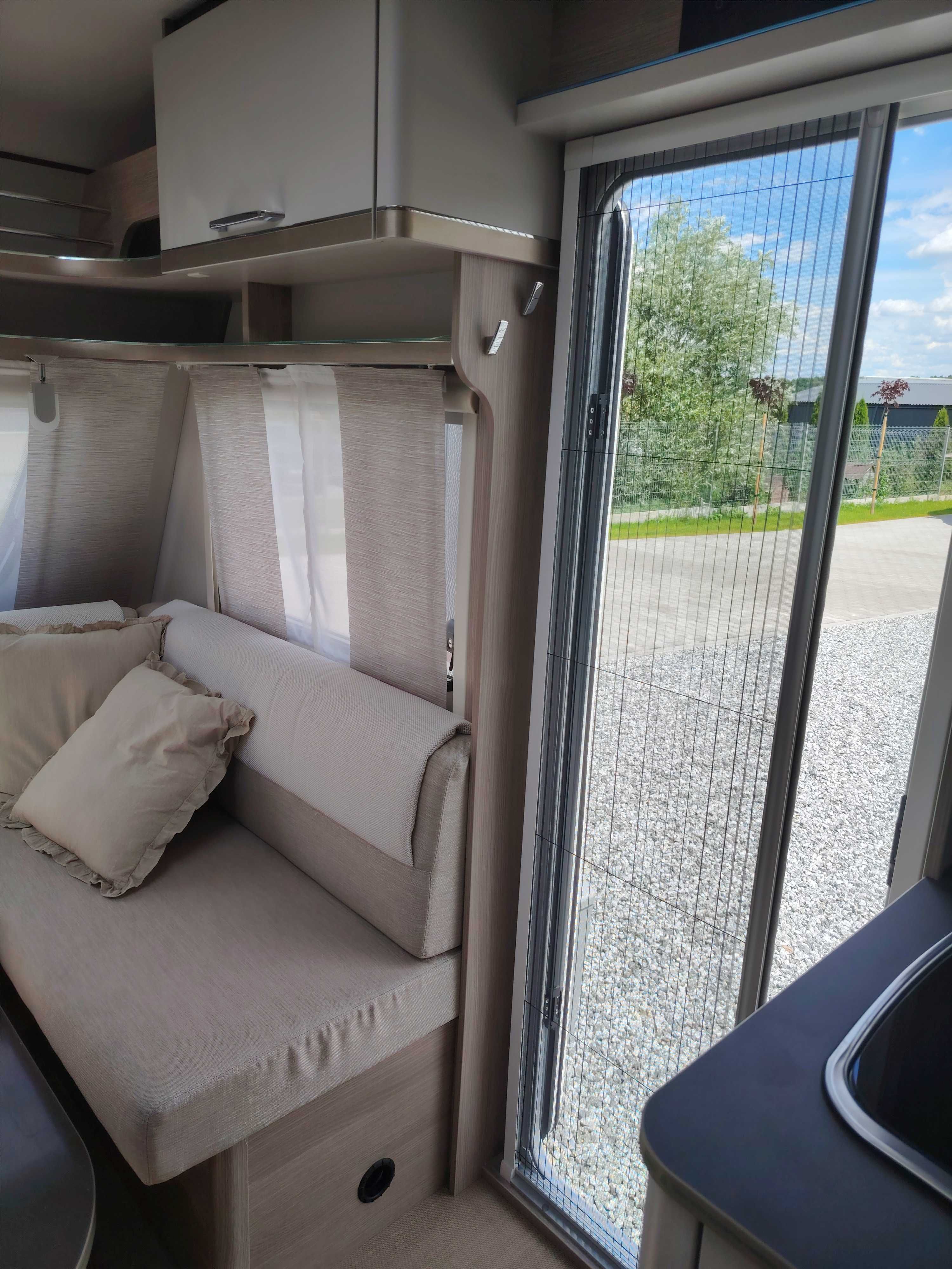 Nowa Przyczepa Kempingowa Burstner Premio 530TL XCAMP Hobby Adria