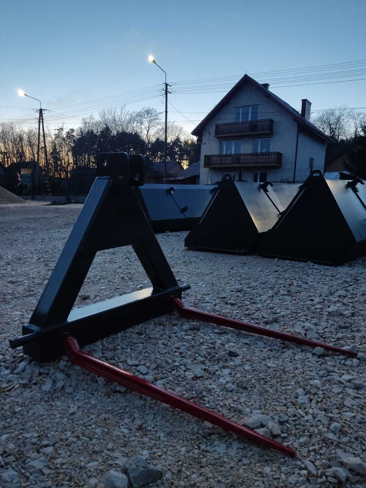 Widły Do Bel Słomy Na Tył Ciągnika Nowe Solidne Transport